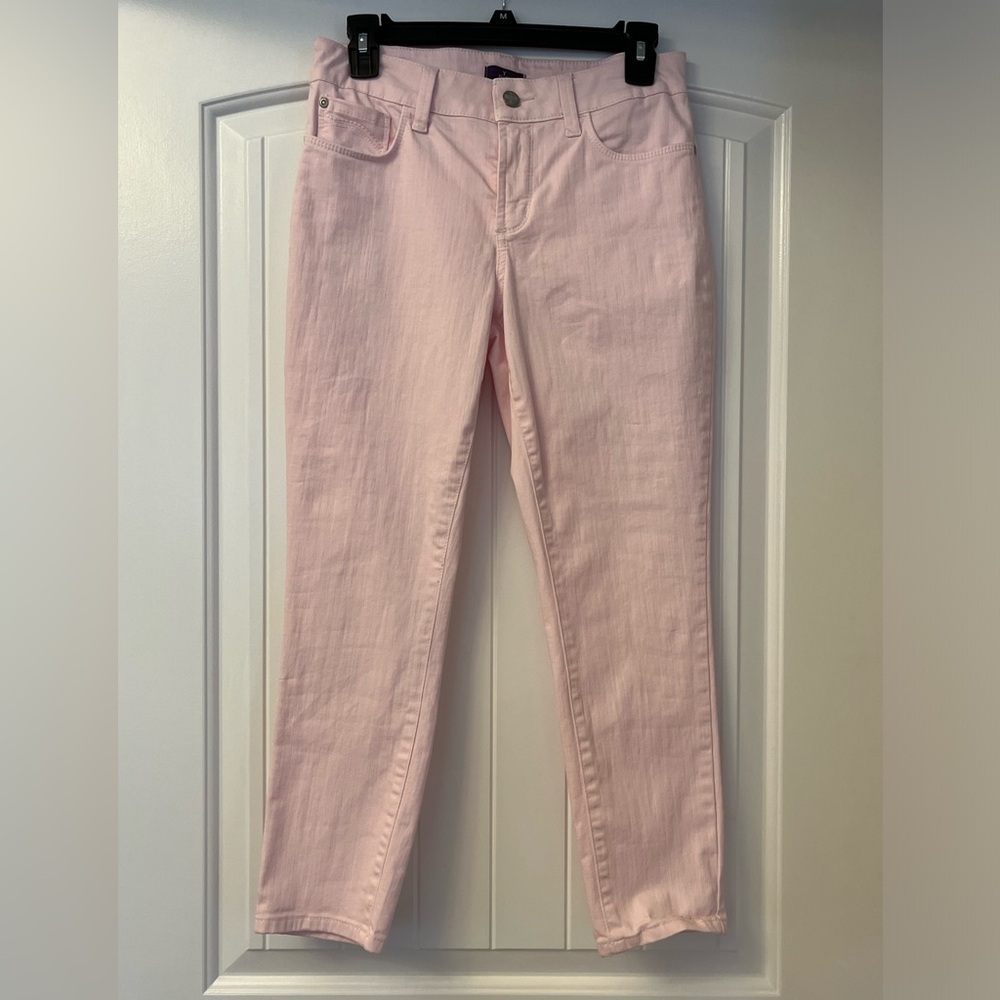NYDJ Pink Ankle Jean Size 4P